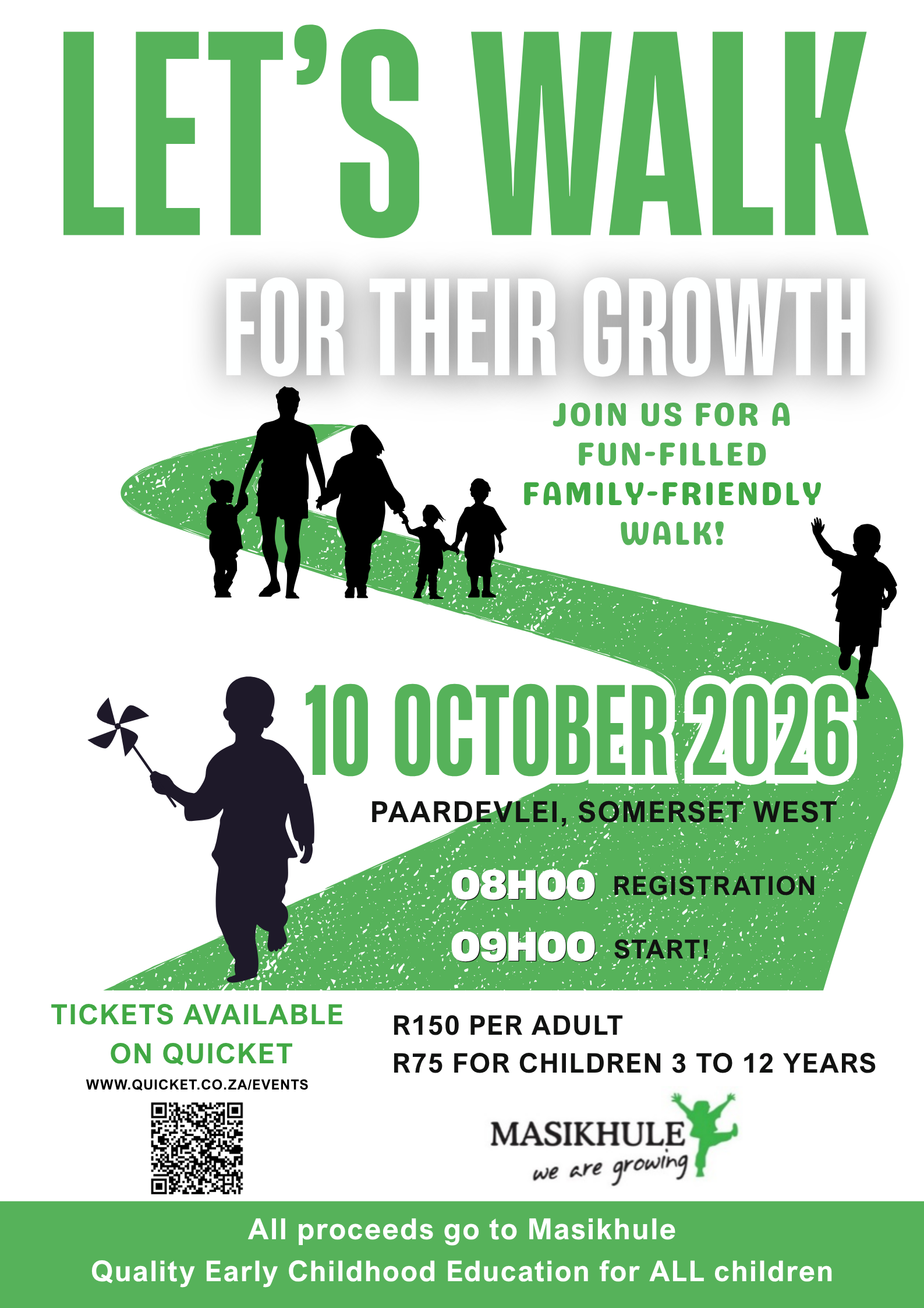 Fun Walk Poster (2) Masikhule Swim the Bay for Books!